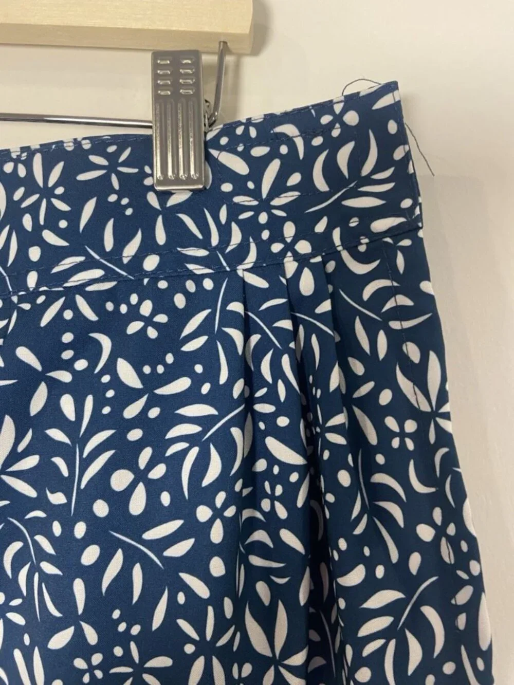 Ripskirt Hawaii Wrap Skirt Vacation Dark Teal Blue White Size XL